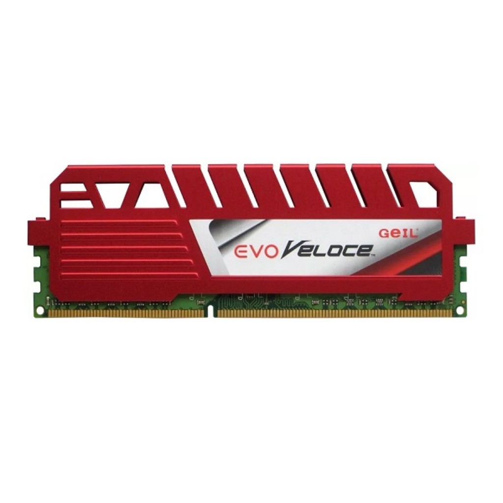 رم کامپیوتر DDR3 تک کاناله 1600 مگاهرتز CL11 گیل مدل EVO VELOCE RED ظرفیت 8 گیگابایت