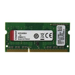 رم لپ تاپ DDR3 تک کاناله 1600 مگاهرتز CL11 کینگستون مدل KCP316SS8-PC3 12800 ظرفیت 4 گیگابایت