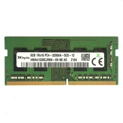 رم لپ تاپ تک کاناله 3200 مگاهرتز CL22 اس کی هاینیکس مدل PC4-3200 ظرفیت 8 گیگابایت
