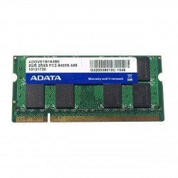 رم لپ تاپ ای دیتا مدل DDR2 PC2 6400S ظرفیت 2 گیگابایت