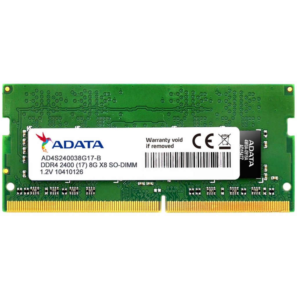 رم لپ تاپ ای دیتا مدل DDR4 2400MHz ظرفیت 8 گیگابایت رم لپ تاپ ای دیتا مدل DDR4 2400MHz ظرفیت 8 گیگابایت