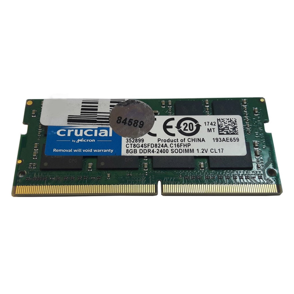 رم لپ تاپ کروشیال مدلDDR4 2400S MHz CL17 ظرفیت 8 گیگابایت رم لپ تاپ کروشیال مدلDDR4 2400S MHz CL17 ظرفیت 8 گیگابایت