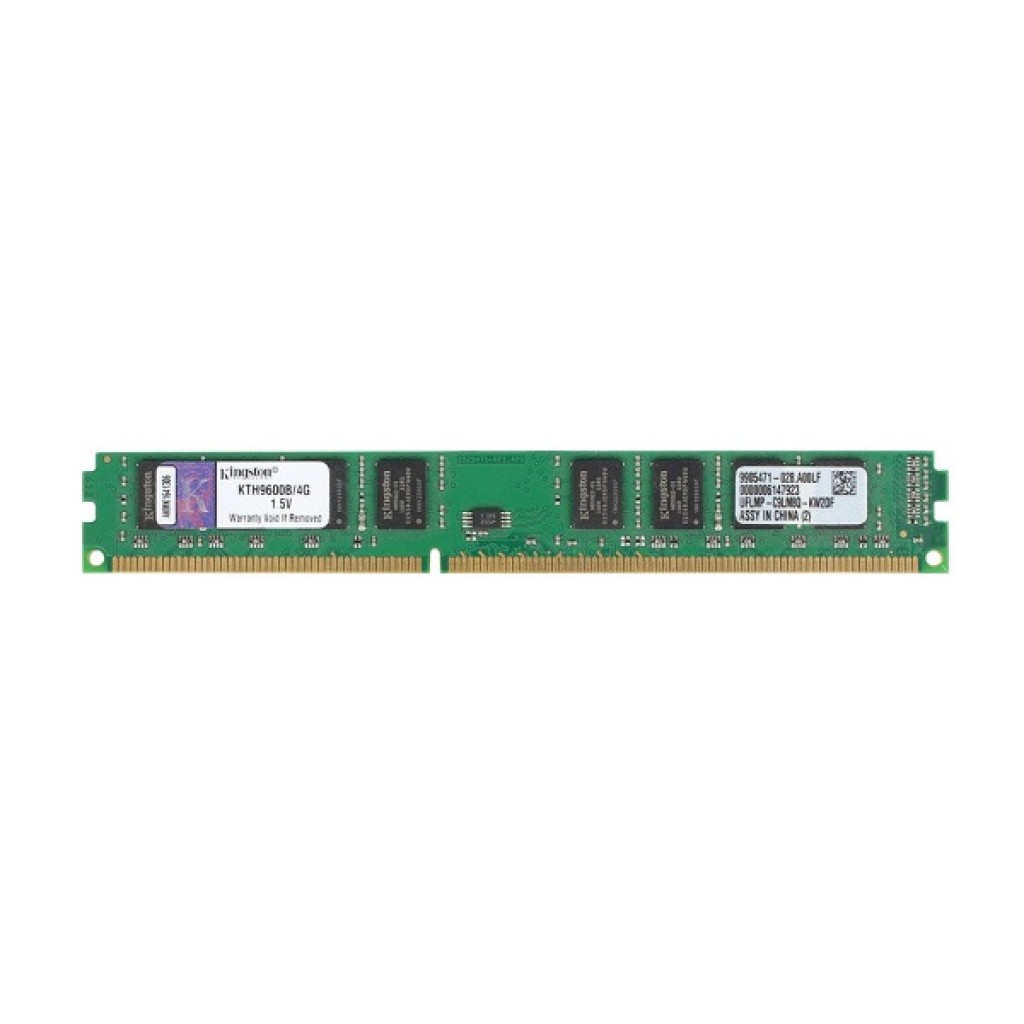رم کامپیوتر DDR3 تک کاناله 1333 مگاهرتز CL9 کینگستون مدل KTH-9600B ظرفیت 4 گیگابایت رم کامپیوتر DDR3 تک کاناله 1333 مگاهرتز CL9 کینگستون مدل KTH-9600B ظرفیت 4 گیگابایت