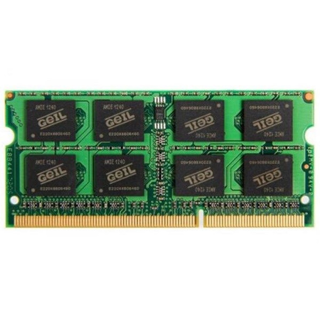 رم لپ تاپ DDR3 تک کاناله 1600 مگاهرتز CL11 گیل مدل GS34GB1600C11SC ظرفیت 4 گیگابایت رم لپ تاپ DDR3 تک کاناله 1600 مگاهرتز CL11 گیل مدل GS34GB1600C11SC ظرفیت 4 گیگابایت
