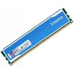 رم کامپیوتر DDR3 تک کاناله 1600 مگاهرتز CL9 کینگستون مدل HYPERX BLUE ظرفیت 4 گیگابایت