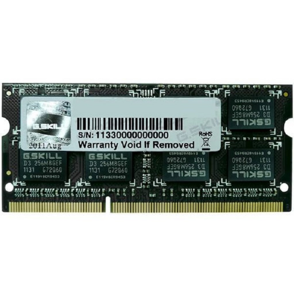 رم لپ تاپ DDR3L تک کاناله 1333 مگاهرتز CL9 جی اسکیل مدل PC3L-10666 ظرفیت 4 گیگابایت رم لپ تاپ DDR3L تک کاناله 1333 مگاهرتز CL9 جی اسکیل مدل PC3L-10666 ظرفیت 4 گیگابایت