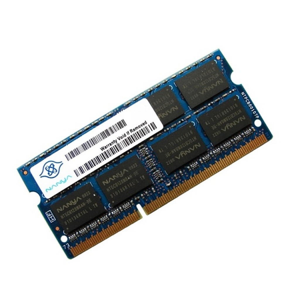 رم لپ تاپ DDR3L تک کاناله 1600 مگاهرتز CL11 نانیا مدل PC3L-12800 ظرفیت 8 گیگابایت رم لپ تاپ DDR3L تک کاناله 1600 مگاهرتز CL11 نانیا مدل PC3L-12800 ظرفیت 8 گیگابایت