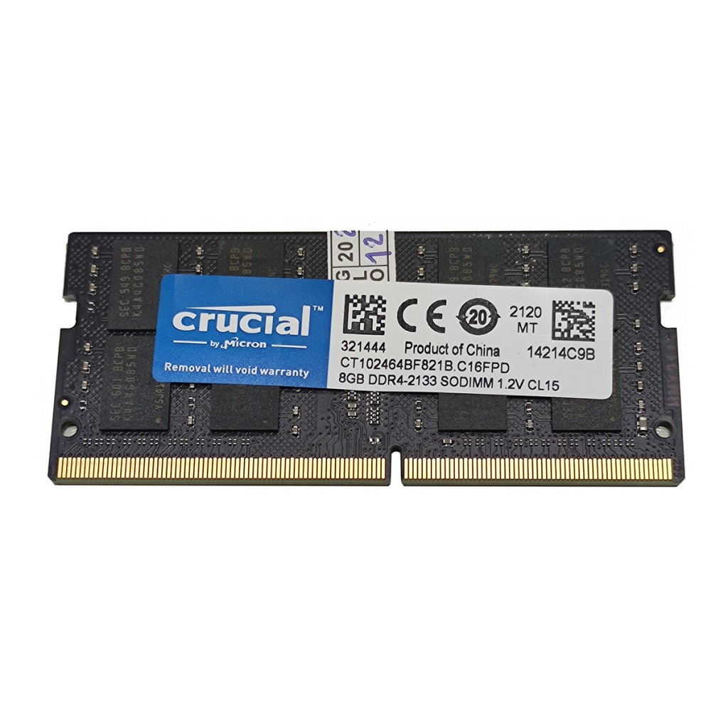 رم لپ تاپ کروشیال مدل DDR4 2133MHz SODIMM ظرفیت 8 گیگابایت رم لپ تاپ کروشیال مدل DDR4 2133MHz SODIMM ظرفیت 8 گیگابایت