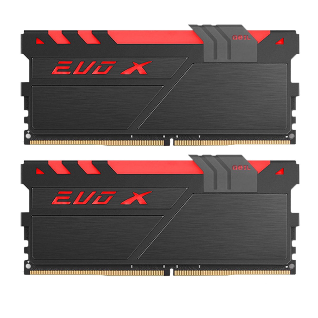 رم کامپیوتر DDR4 دو کاناله 2400 مگاهرتز CL17 گیل مدل Evo X AMD Edition ظرفیت 16 گیگابایت رم کامپیوتر DDR4 دو کاناله 2400 مگاهرتز CL17 گیل مدل Evo X AMD Edition ظرفیت 16 گیگابایت