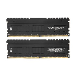 رم کامپیوتر DDR4 دو کاناله 3000 مگاهرتز CL15 میکرون مدل Ballistix Elite ظرفیت 32 گیگابایت