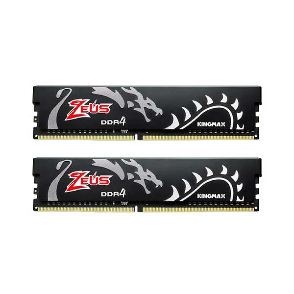 رم کامپیوتر DDR4 دو کاناله 3200 مگاهرتز CL17 کینگ مکس مدل Zeus Dragon ظرفیت 16 گیگابایت رم کامپیوتر DDR4 دو کاناله 3200 مگاهرتز CL17 کینگ مکس مدل Zeus Dragon ظرفیت 16 گیگابایت