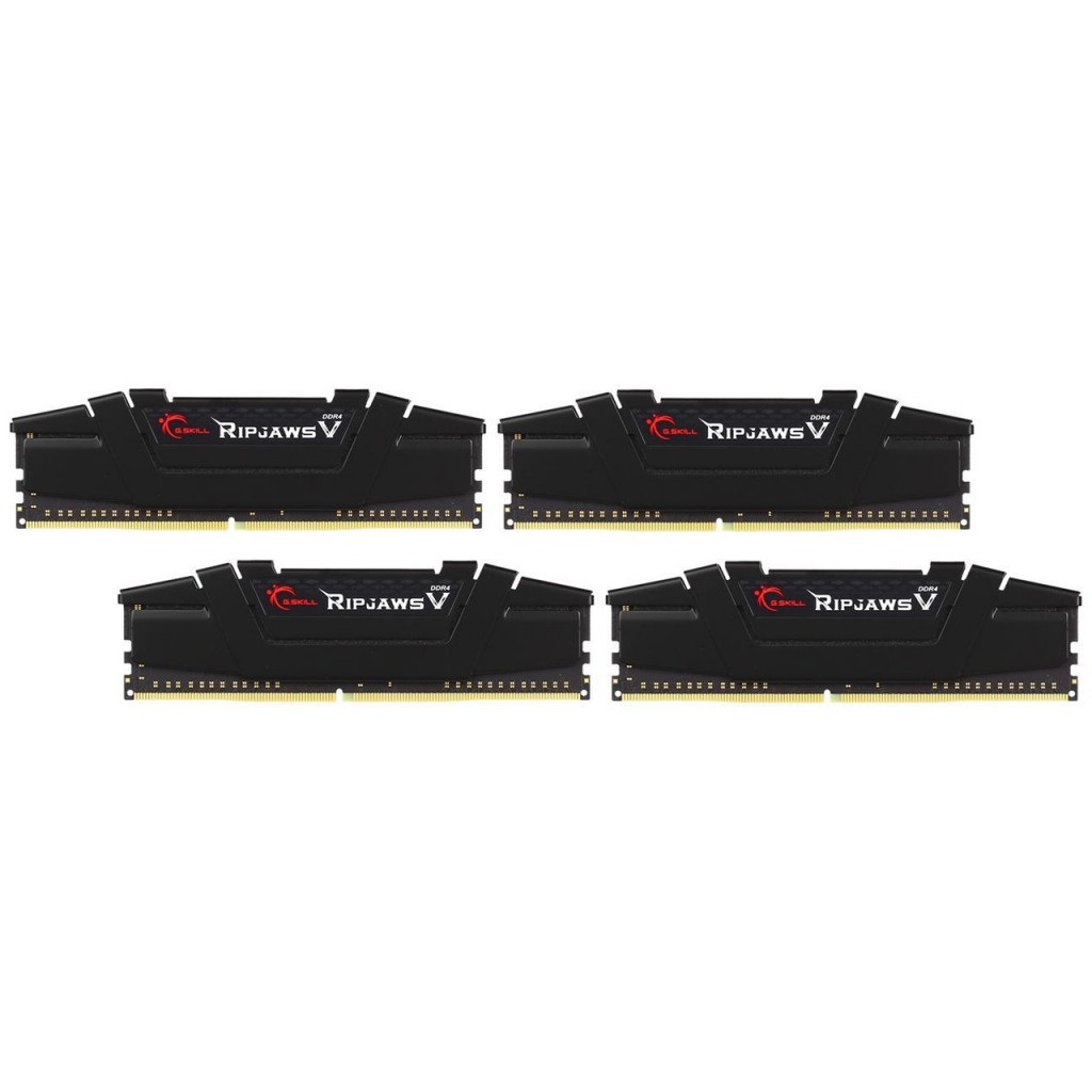 رم کامپیوتر DDR4 دو کاناله 3200 مگاهرتز CL18 جی اسکیل مدل RIPJAWS V ظرفیت 32 گیگابایت رم کامپیوتر DDR4 دو کاناله 3200 مگاهرتز CL18 جی اسکیل مدل RIPJAWS V ظرفیت 32 گیگابایت
