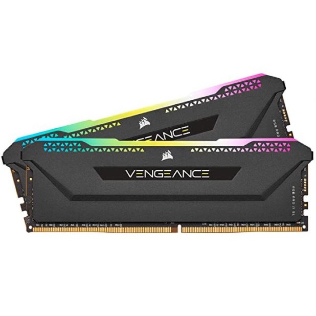 رم کامپیوتر DDR4 دو کاناله 3600 مگاهرتز CL18 کورسیر مدل Vengeance RGB Pro SL ظرفیت 16 گیگابایت رم کامپیوتر DDR4 دو کاناله 3600 مگاهرتز CL18 کورسیر مدل Vengeance RGB Pro SL ظرفیت 16 گیگابایت