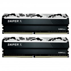 رم کامپیوتر DDR4 دو کاناله 3600 مگاهرتز جی.اسکیل مدل SniperX ظرفیت 16 گیگابایت