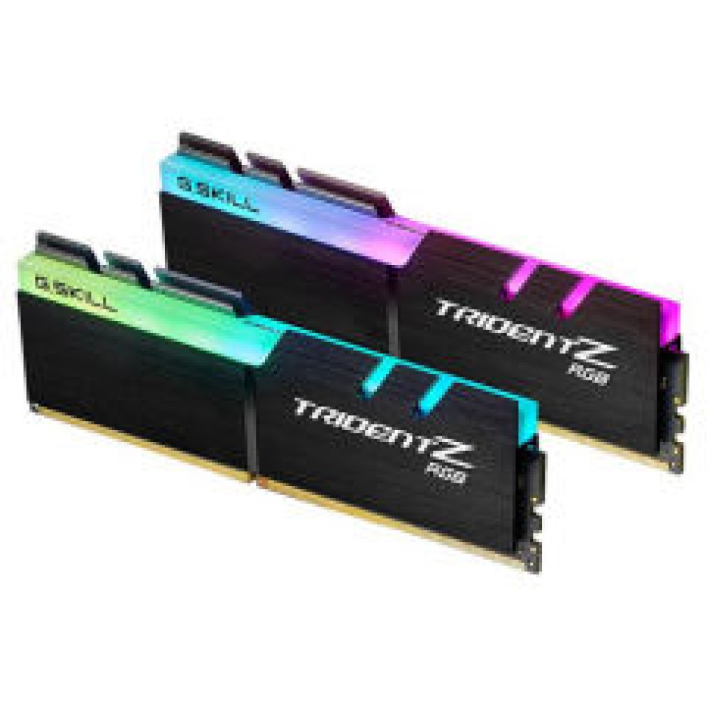 رم کامپیوتر DDR4 دو کاناله 3000 مگاهرتز CL16 جی اسکیل سری TRIDENT Z RGB ظرفیت 16 گیگابایت بسته دو عددی رم کامپیوتر DDR4 دو کاناله 3000 مگاهرتز CL16 جی اسکیل سری TRIDENT Z RGB ظرفیت 16 گیگابایت بسته دو عددی