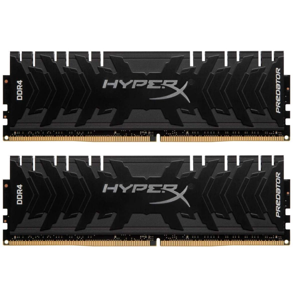 رم کامپیوتر DDR4 دو کاناله 4600 مگاهرتز CL19 هایپرایکس مدل PREDATOR ظرفیت 16 گیگابایت بسته دو عددی