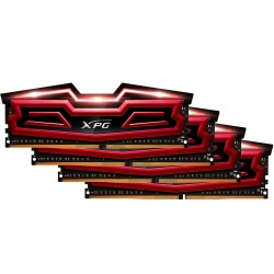 رم کامپیوتر DDR4 چهار کاناله 2400 مگاهرتز CL16 ای دیتا مدل Dazzle DZ1 ظرفیت 64 گیگابایت