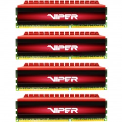 رم کامپیوتر DDR4 چهارکاناله 2666 مگاهرتز CL15 پتریوت مدل Viper 4 ظرفیت 32 گیگابایت