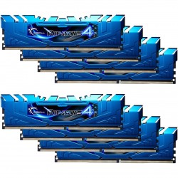 رم کامپیوتر DDR4 چهار کاناله 3000 مگاهرتز CL15 جی اسکیل مدل Ripjaws 4 ظرفیت 32 گیگابایت