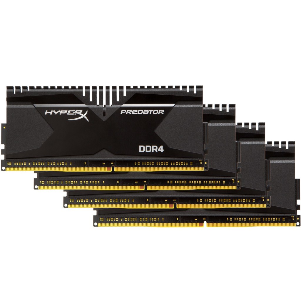 رم کامپیوتر DDR4 چهار کاناله 3000 مگاهرتز CL15 کینگستون مدل HyperX Predator ظرفیت 32 گیگابایت رم کامپیوتر DDR4 چهار کاناله 3000 مگاهرتز CL15 کینگستون مدل HyperX Predator ظرفیت 32 گیگابایت