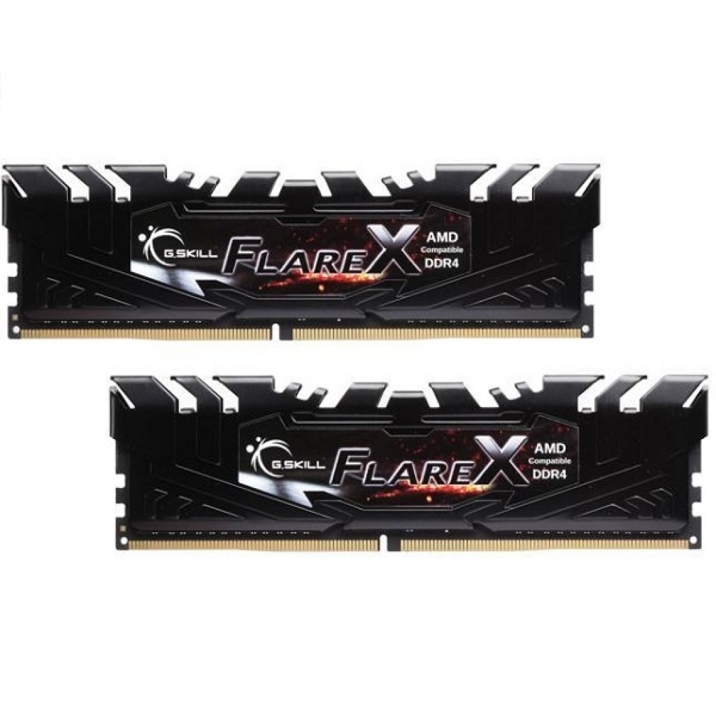 رم کامپیوتر DDR4 دوکاناله 3200 مگاهرتز CL14 جی اسکیل مدل FLAREX ظرفیت 16 گیگابایت رم کامپیوتر DDR4 دوکاناله 3200 مگاهرتز CL14 جی اسکیل مدل FLAREX ظرفیت 16 گیگابایت