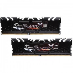 رم کامپیوتر DDR4 دوکاناله 3200 مگاهرتز CL14 جی اسکیل مدل FLAREX ظرفیت 16 گیگابایت
