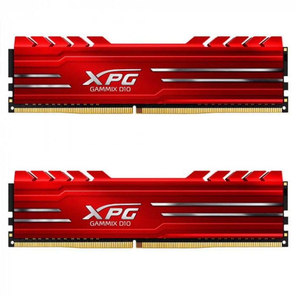 رم کامپیوتر DDR4 دو کاناله 3200 مگاهرتز CL16 ای دیتا مدل XPG GAMMIX D10 ظرفیت 32 گیگابایت رم کامپیوتر DDR4 دو کاناله 3200 مگاهرتز CL16 ای دیتا مدل XPG GAMMIX D10 ظرفیت 32 گیگابایت
