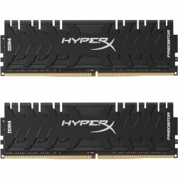 رم کامپیوتر DDR4 دو کاناله 3200 مگاهرتز CL16 کینگستون مدل HyperX Predator ظرفیت 16 گیگابایت
