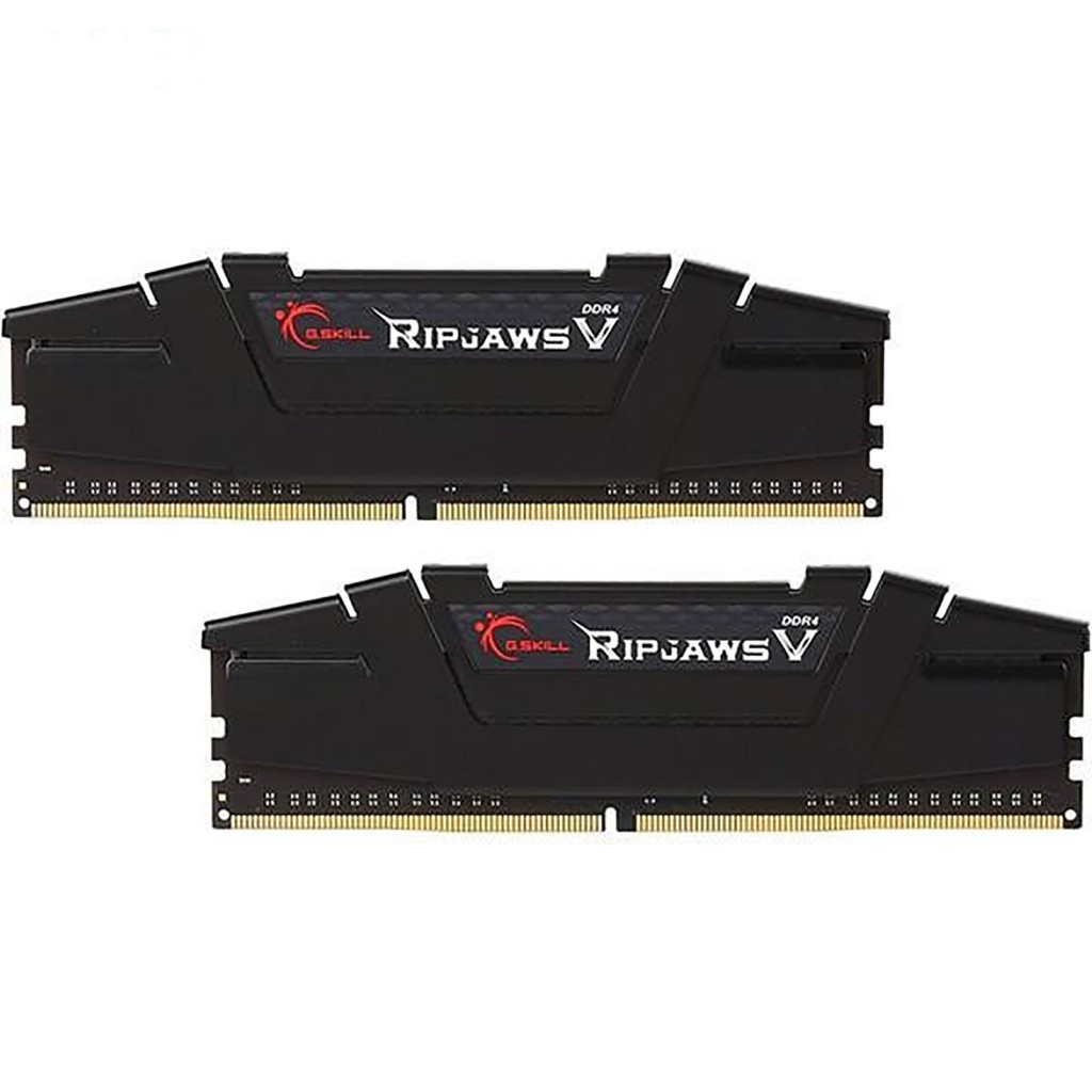 رم کامپیوتر DDR4دو کاناله 3200 مگاهرتز CL16جی.اسکیل مدل Ripjaws Vظرفیت 64 گیگابایت