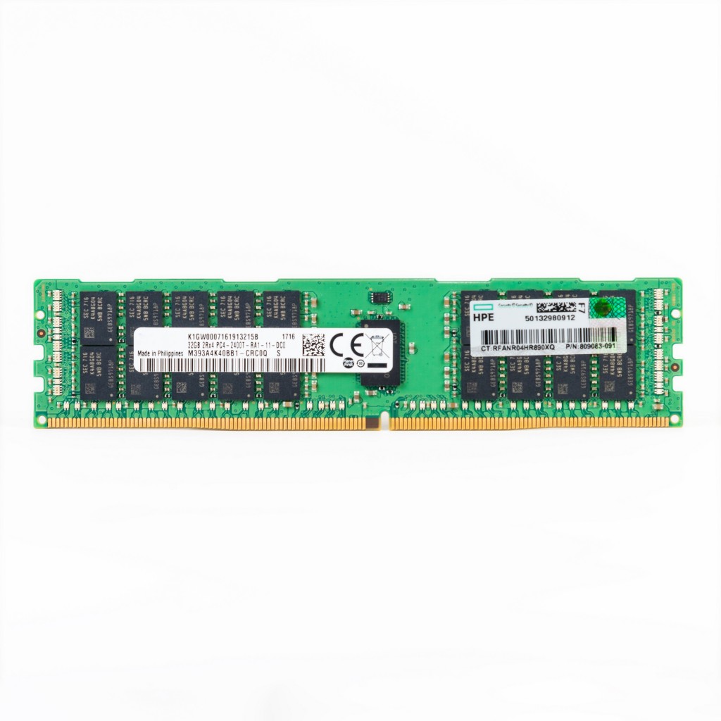 رم سرور DDR4 دوکاناله 2400 مگاهرتز ECC اچ پی ای مدل PC4-2400T ظرفیت 32 گیگابایت رم سرور DDR4 دوکاناله 2400 مگاهرتز ECC اچ پی ای مدل PC4-2400T ظرفیت 32 گیگابایت