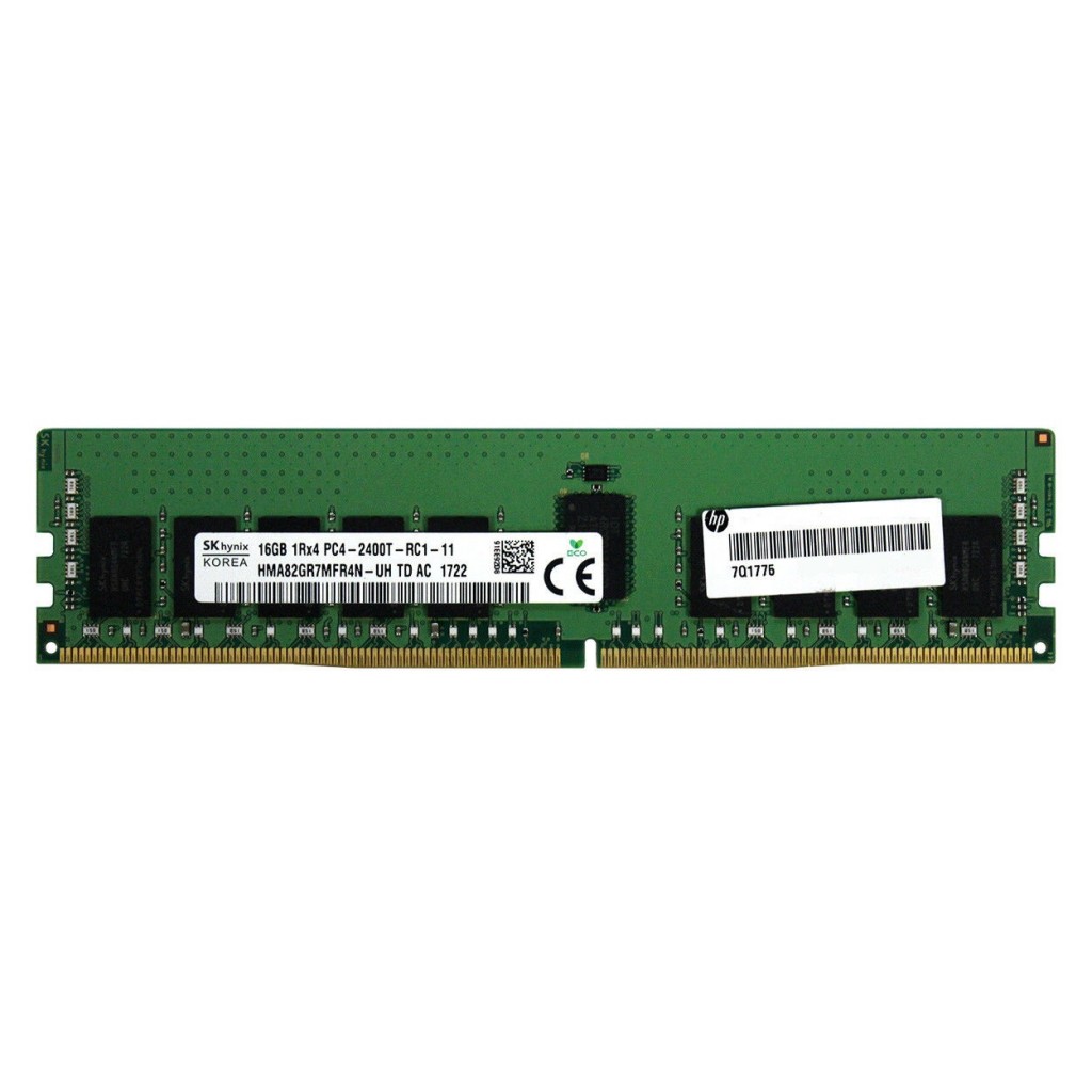 رم سرور DDR4 تک کاناله 2400 مگاهرتز CL17 اچ پی اي مدل 805349-B21 ظرفیت 16 گیگابایت رم سرور DDR4 تک کاناله 2400 مگاهرتز CL17 اچ پی اي مدل 805349-B21 ظرفیت 16 گیگابایت