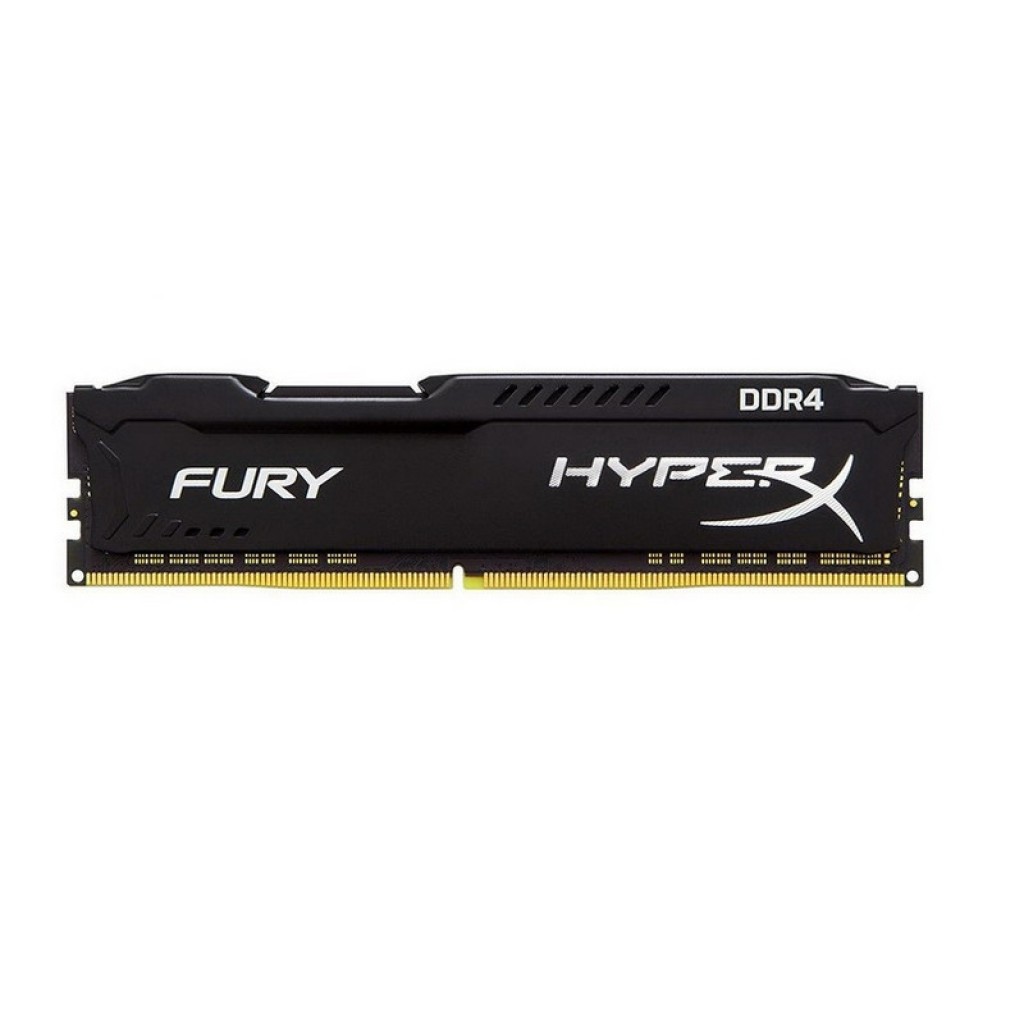 رم کامپیوتر DDR4 تک کاناله 2400 مگاهرتز CL15 هایپرایکس مدل Fury Black ظرفیت 4 گیگابایت رم کامپیوتر DDR4 تک کاناله 2400 مگاهرتز CL15 هایپرایکس مدل Fury Black ظرفیت 4 گیگابایت