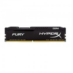 رم کامپیوتر DDR4 تک کاناله 2400 مگاهرتز CL15 هایپرایکس مدل  Fury Black ظرفیت 4 گیگابایت