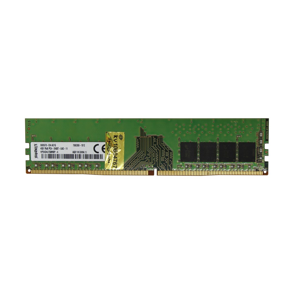 رم کامپیوتر DDR4 تک کاناله 2400 مگاهرتز CL15 کینگستون مدل HMA ظرفیت 4 گیگابایت