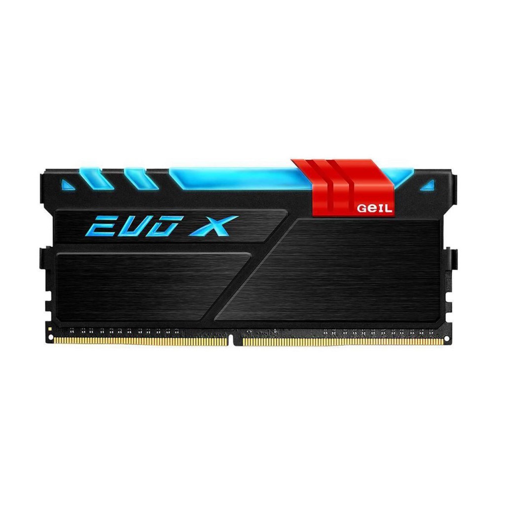رم کامپیوتر DDR4 تک کاناله 2400 مگاهرتز CL16 گیل مدل Evo X ظرفیت 4 گیگابایت رم کامپیوتر DDR4 تک کاناله 2400 مگاهرتز CL16 گیل مدل Evo X ظرفیت 4 گیگابایت