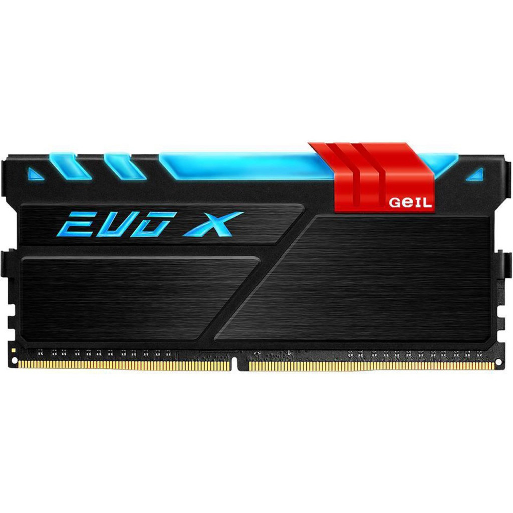 رم کامپیوتر DDR4 تک کاناله 2400 مگاهرتز CL17 گیل مدل Evo X ظرفیت 16 گیگابایت رم کامپیوتر DDR4 تک کاناله 2400 مگاهرتز CL17 گیل مدل Evo X ظرفیت 16 گیگابایت