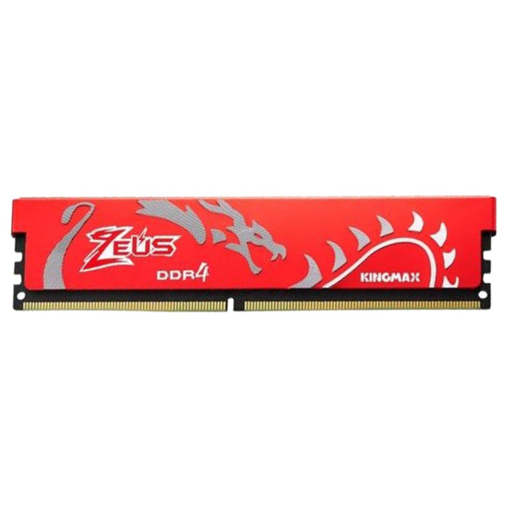 رم کامپیوتر DDR4 تک کاناله 3000 مگاهرتز CL16 کینگ مکس مدل Zeus Dragon ظرفیت 8گیگابایت رم کامپیوتر DDR4 تک کاناله 3000 مگاهرتز CL16 کینگ مکس مدل Zeus Dragon ظرفیت 8گیگابایت