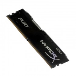 رم کامپیوتر DDR4 تک کاناله 3200 مگاهرتز کینگستون مدل HyperX Fury ظرفیت 4 گیگابایت