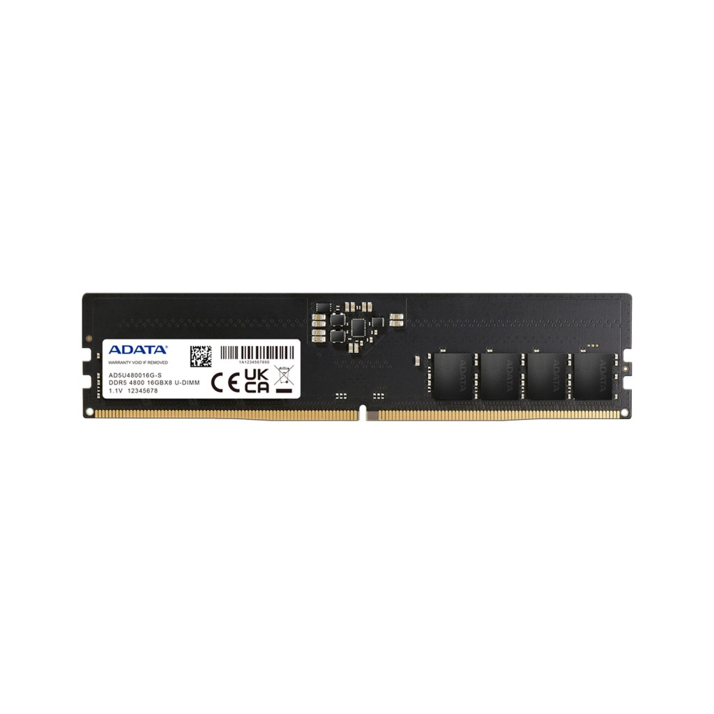 رم کامپیوتر DDR5 تک کاناله 4800 مگاهرتز CL40 ای دیتا مدل Premier ظرفیت 16 گیگابایت رم کامپیوتر DDR5 تک کاناله 4800 مگاهرتز CL40 ای دیتا مدل Premier ظرفیت 16 گیگابایت