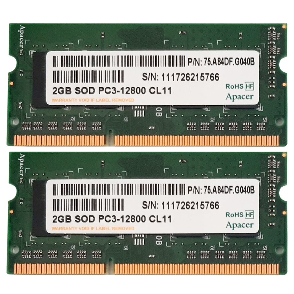 رم لپ تاپ DDR3 دو کاناله 1600مگاهرتز CL11 اپیسر مدل 12800S ظرفیت 2 گیگابایت رم لپ تاپ DDR3 دو کاناله 1600مگاهرتز CL11 اپیسر مدل 12800S ظرفیت 2 گیگابایت