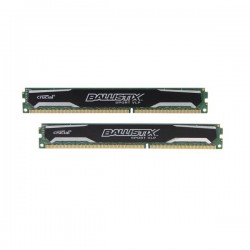 رم کامپیوتر DDR3 دو کاناله 1600 مگاهرتز CL9 کروشیال مدل BALLISTIX-SPORT-VLP ظرفیت 8 گیگابایت