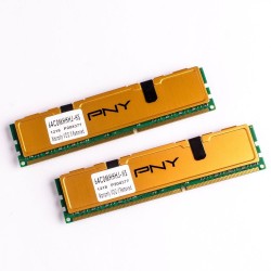 رم کامپیوتر DDR3 دو کاناله 1333 مگاهرتز CL9 پی ان وای مدل PC3-10600 ظرفیت 8 گیگابایت