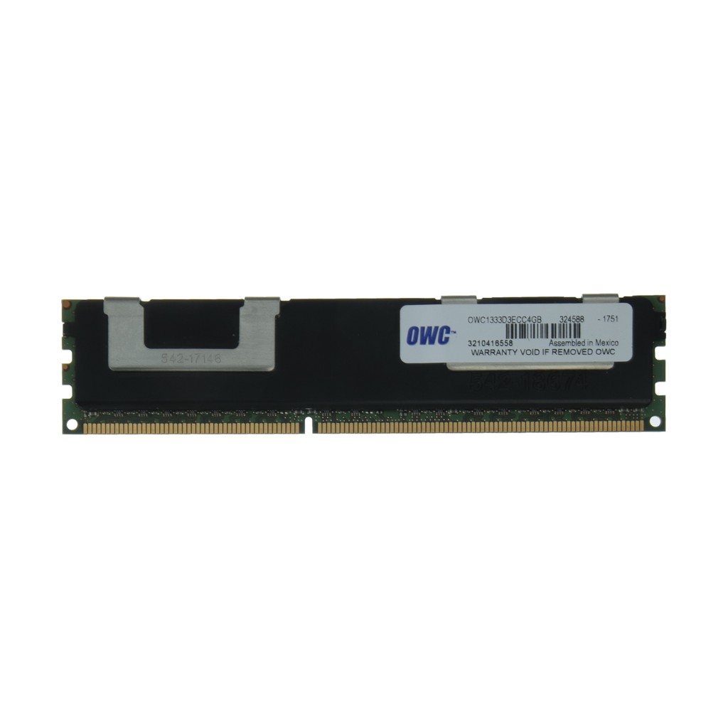 رم سرور DDR3 دو کاناله 1333 مگاهرتز CL9 اُ دبلیو سی مدل PC10600 ECC ظرفیت 4 گیگابایت رم سرور DDR3 دو کاناله 1333 مگاهرتز CL9 اُ دبلیو سی مدل PC10600 ECC ظرفیت 4 گیگابایت