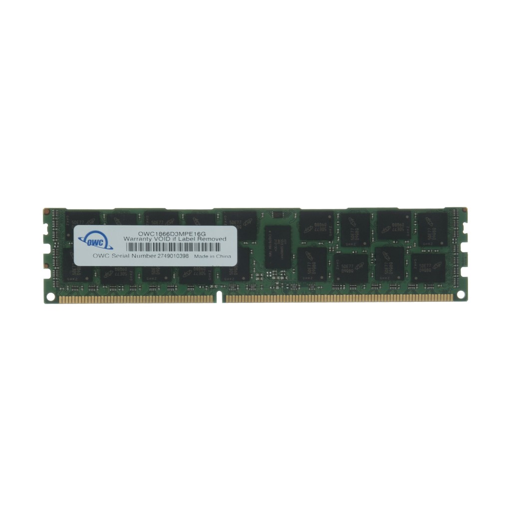 رم سرور DDR3 دو کاناله 1866 مگاهرتز CL13 اُ دبلیو سی مدل PC3-14900 ECC Registered ظرفیت 16 گیگابایت رم سرور DDR3 دو کاناله 1866 مگاهرتز CL13 اُ دبلیو سی مدل PC3-14900 ECC Registered ظرفیت 16 گیگابایت