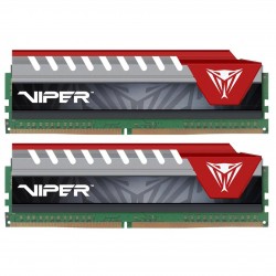 رم کامپیوتر DDR4 دو کاناله 2666 مگاهرتز CL15 پتریوت سری Viper Elite ظرفیت 16 گیگابایت