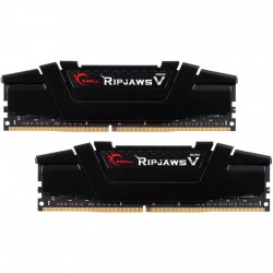 رم کامپیوتر DDR4 دو کاناله 3200 مگاهرتز CL16 جی اسکیل سری Ripjaws V ظرفیت 32 گیگابایت
