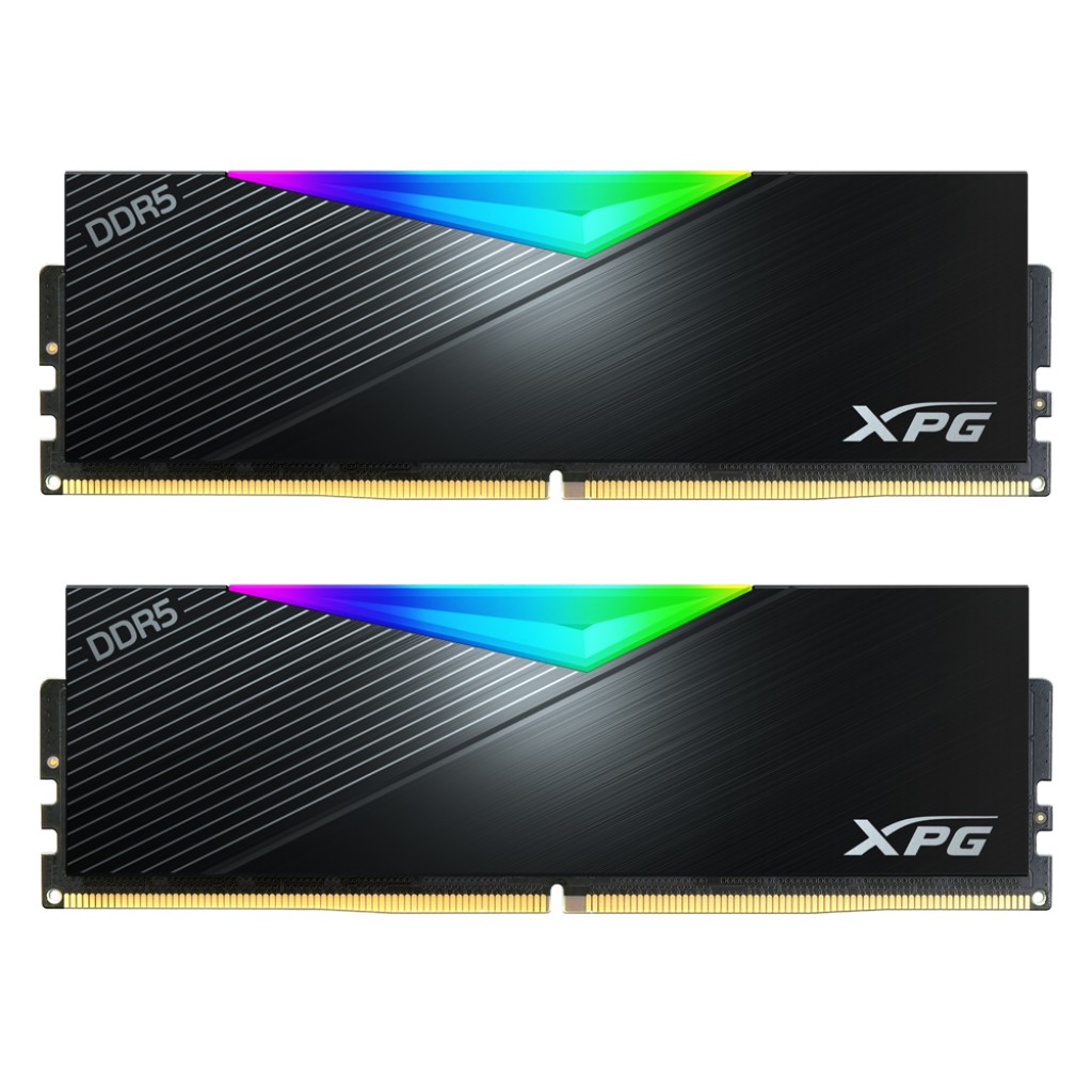رم کامپیوتر DDR5 دو کاناله 5200 مگاهرتز CL38 ای دیتا ایکس پی جی مدل LANCER RGB BLACK DRAM MODULE ظرفیت 32 گیگابایت رم کامپیوتر DDR5 دو کاناله 5200 مگاهرتز CL38 ای دیتا ایکس پی جی مدل LANCER RGB BLACK DRAM MODULE ظرفیت 32 گیگابایت