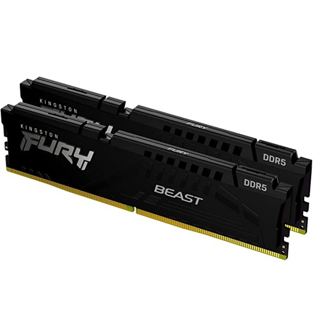 رم کامپیوتر DDR5 دو کاناله 5200 مگاهرتز CL40 کینگستون مدل Fury Beast Non ECC DIMM ظرفیت 32 گیگابایت رم کامپیوتر DDR5 دو کاناله 5200 مگاهرتز CL40 کینگستون مدل Fury Beast Non ECC DIMM ظرفیت 32 گیگابایت