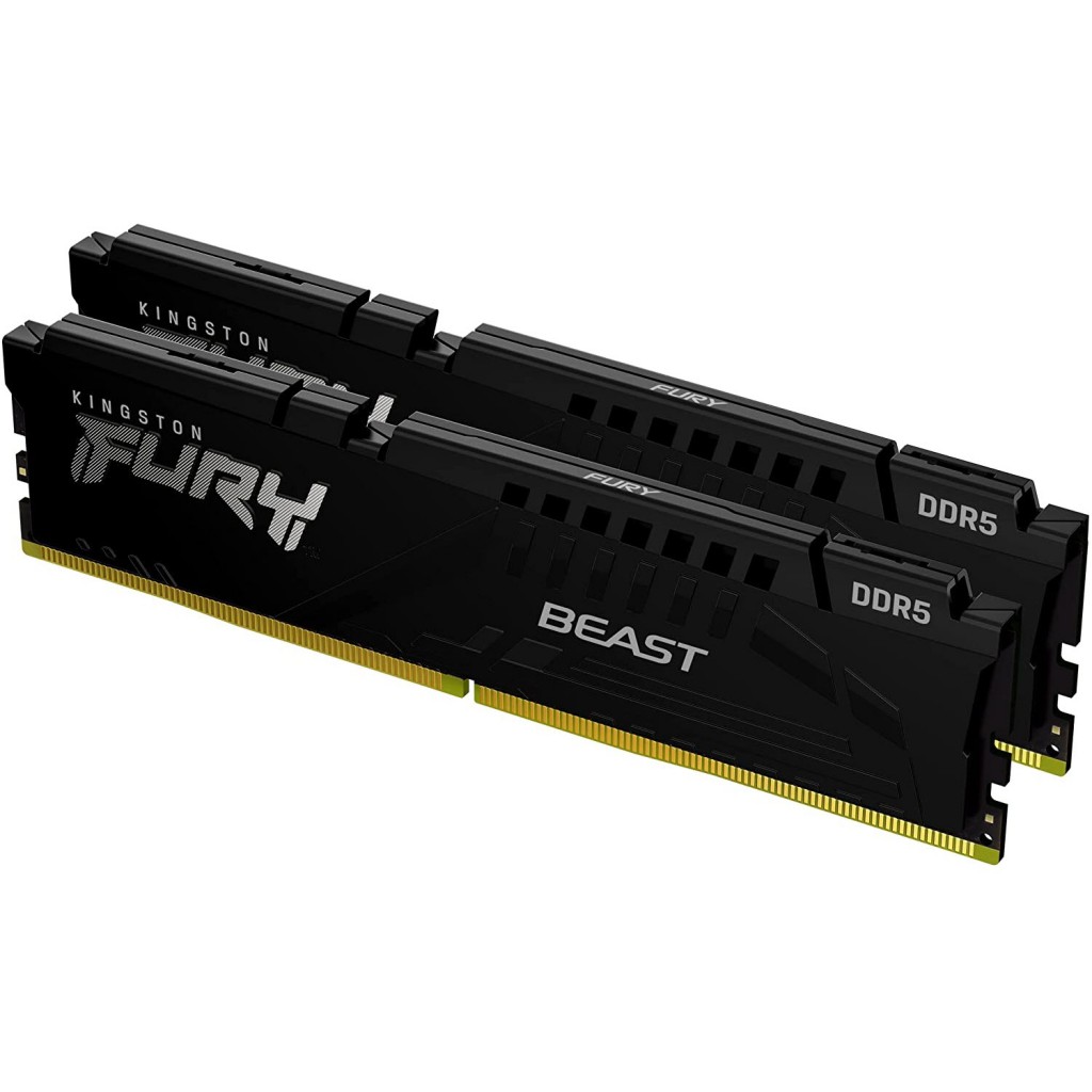 رم کامپیوتر DDR5 دو کاناله 5600 مگاهرتز CL40 کینگستون مدل Fury Beast ظرفیت 64 گیگابایت رم کامپیوتر DDR5 دو کاناله 5600 مگاهرتز CL40 کینگستون مدل Fury Beast ظرفیت 64 گیگابایت
