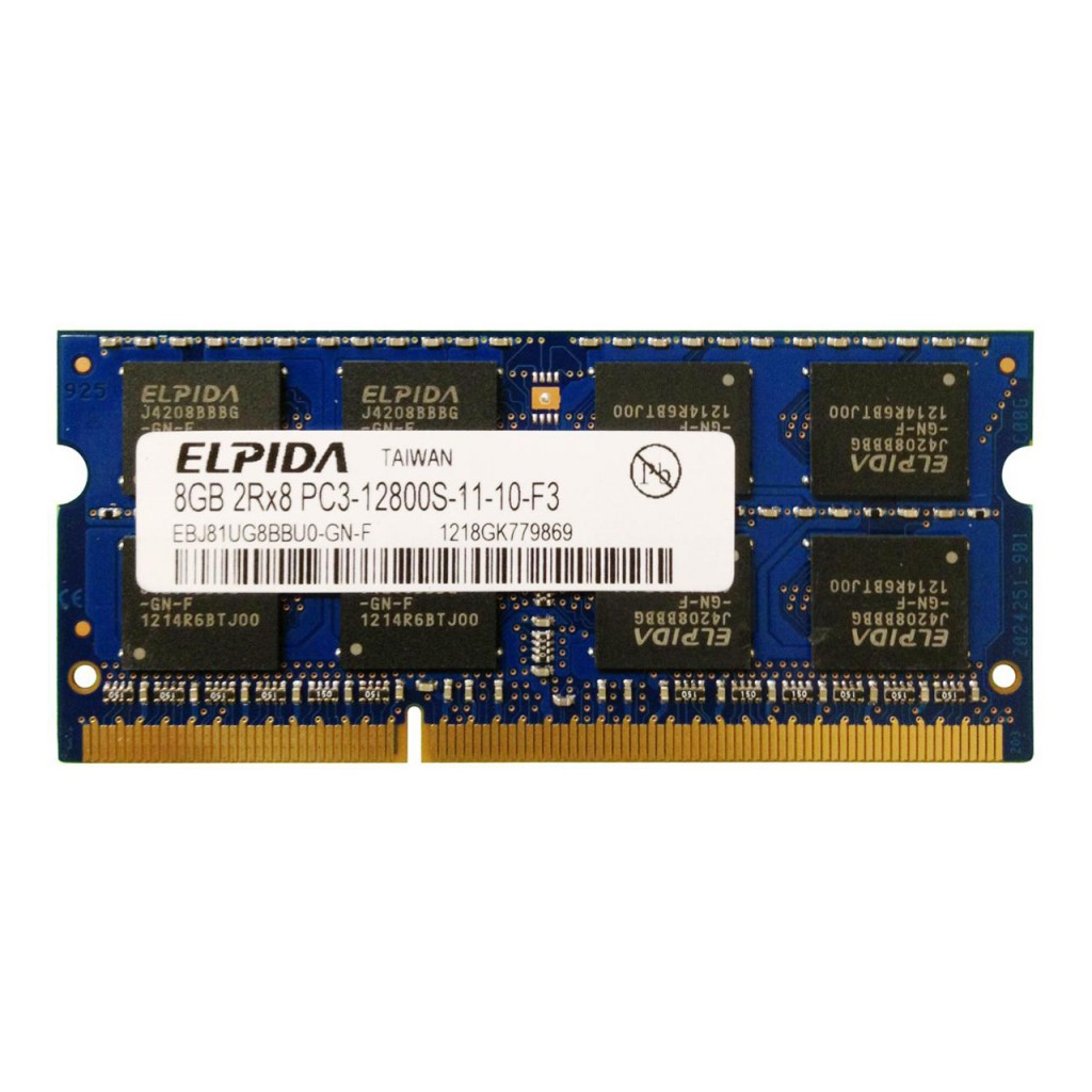 رم لپ تاپ الپیدا مدل DDR3 PC3 12800S MHz ظرفیت 8 گیگابایت رم لپ تاپ الپیدا مدل DDR3 PC3 12800S MHz ظرفیت 8 گیگابایت